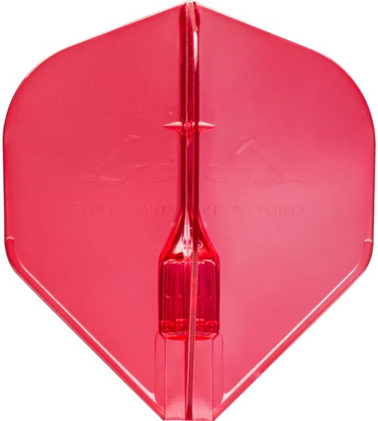 L-Style Fantom EZ L1 Standard Red - Dart Flights van Merkloos — afbeelding 3