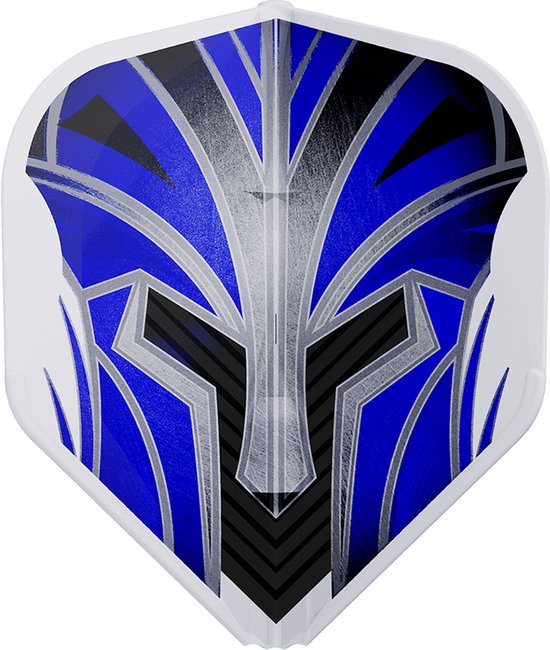 L-Style EZ L1 Prime Series Blue Clear White - Dart Flights van Merkloos — afbeelding 2