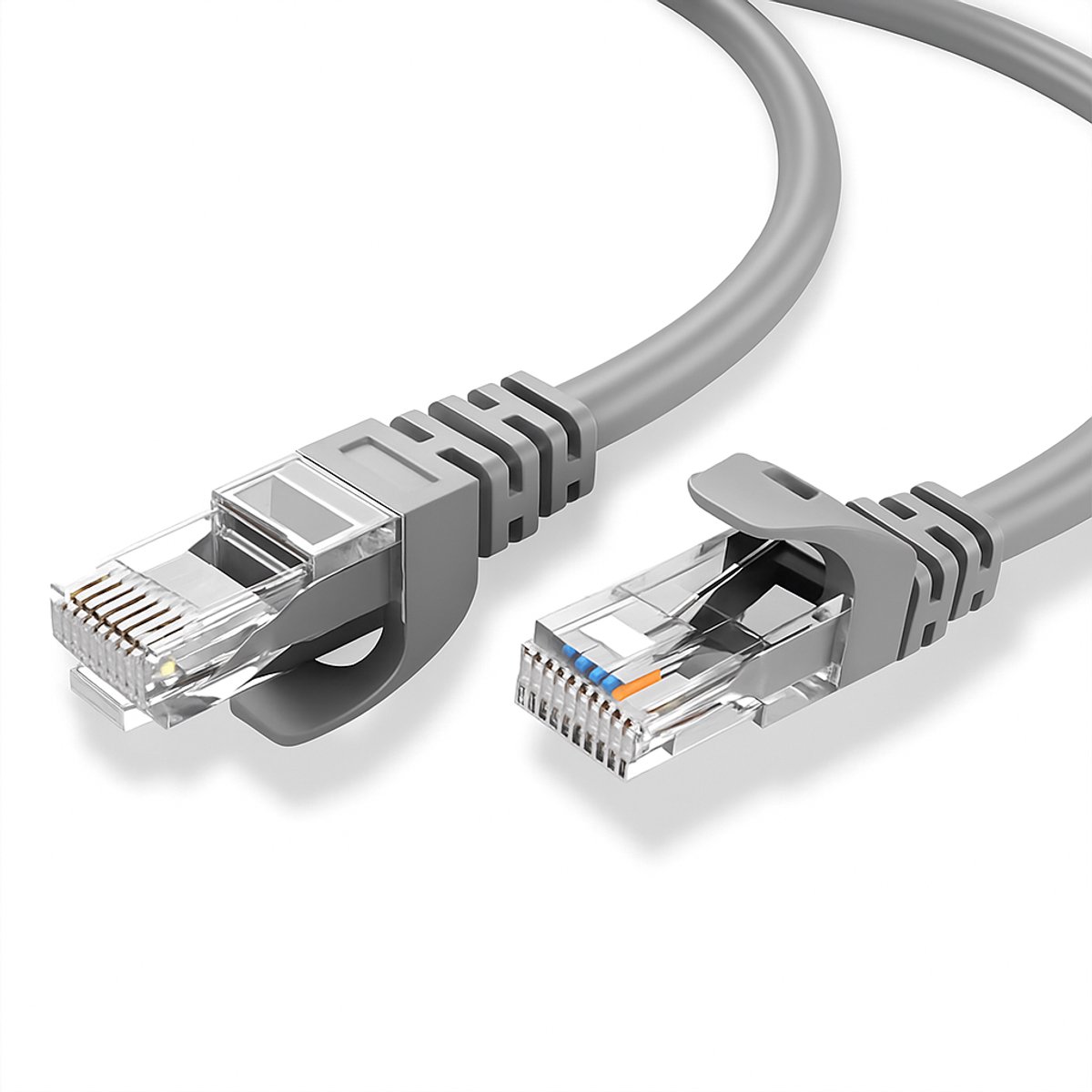 Internetkabel - 1.5 meter - CAT7 - Ethernet kabel - Netwerkkabel - Grijs - UTP kabel - RJ45 - UTP kabel