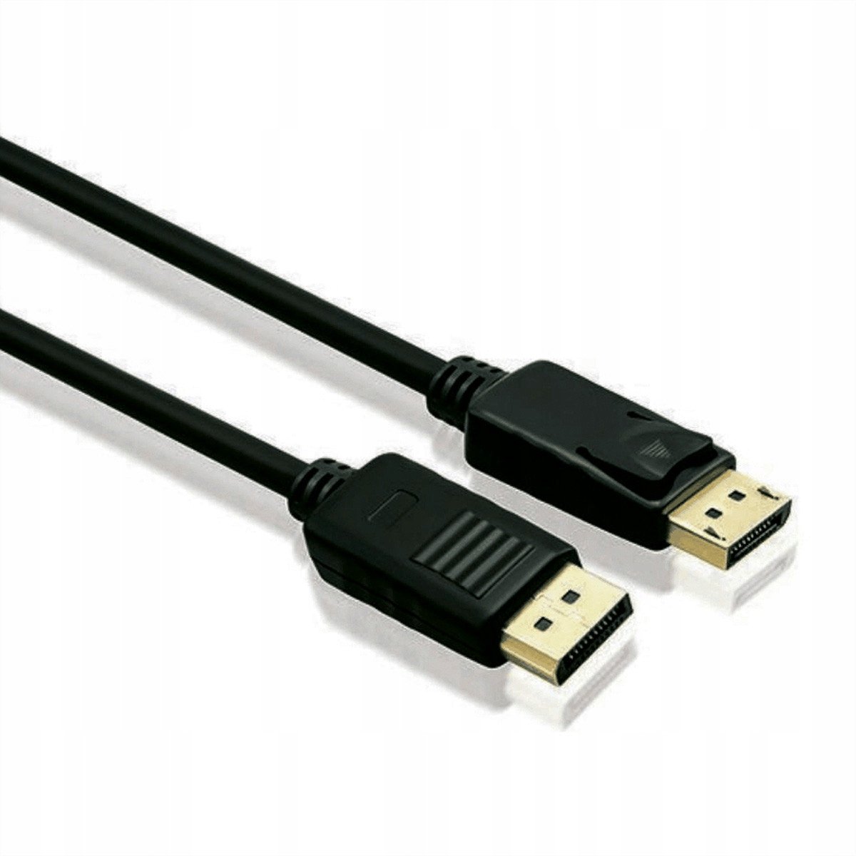 DisplayPort Kabel DP-DP Mannelijk Zwart 2m - Hoge Kwaliteit