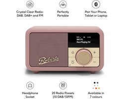 DAB+ radio ROBERTS Revival Petite 2 dusty pink