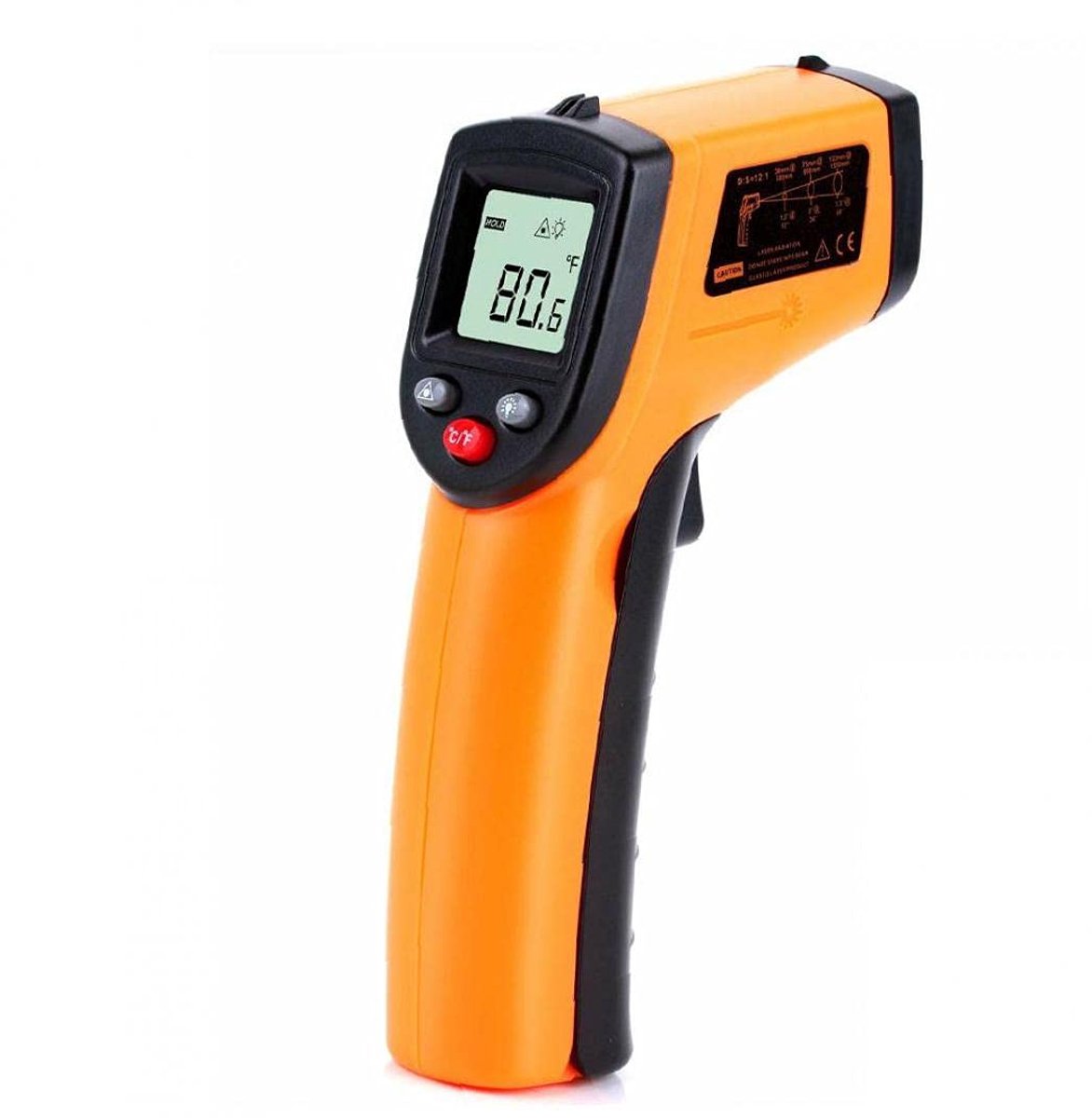 Infraroodthermometer - Contactloze laser - 58-752°C - Digitaal - Voeding - Keuken