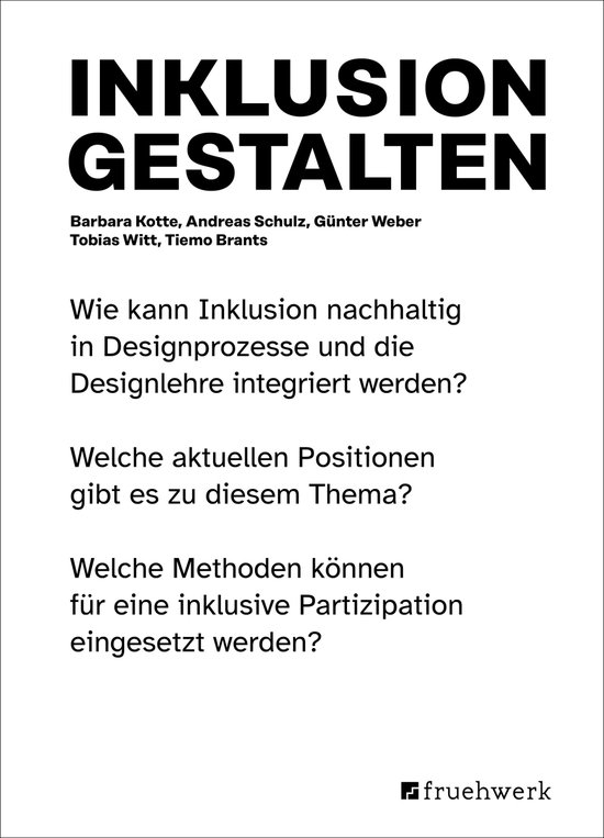 Inklusion gestalten - cover