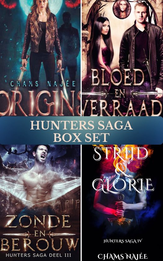 Hunters Saga - Hunters Saga Boekenset 1-4 - cover