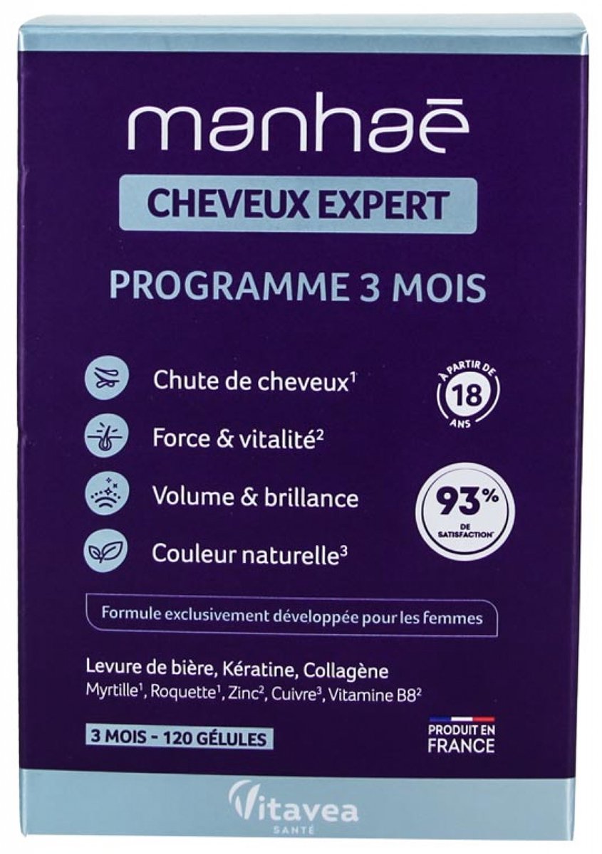 Vitavea Manhaé Cap Expert 120 Capsules