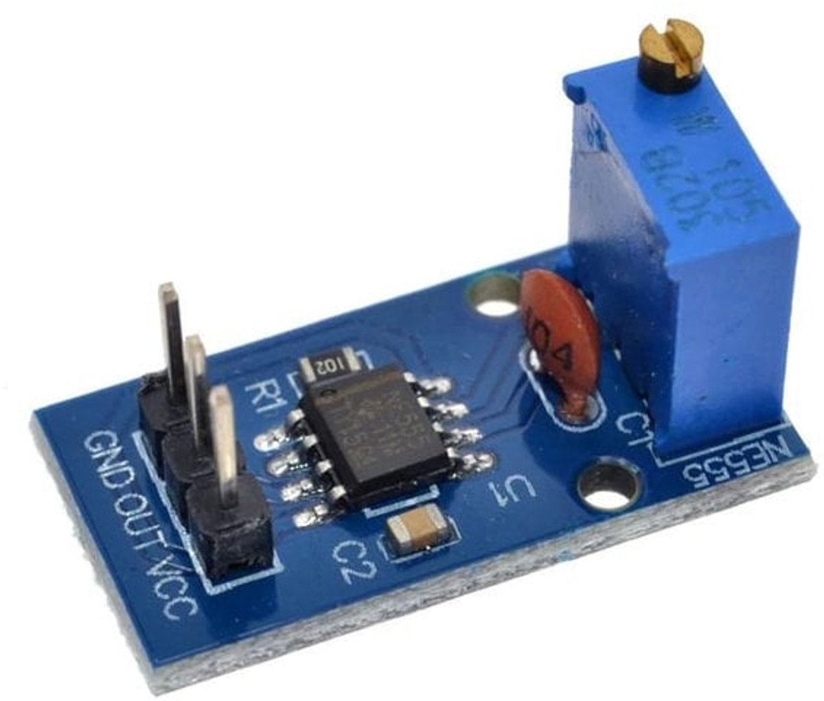 OTRONIC® NE555 Frequentie Instelbare Pulsgenerator Module