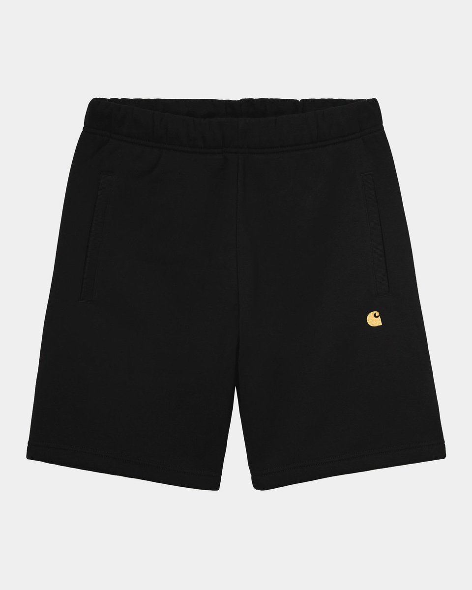 CARHARTT KORTE BROEK Zwart
