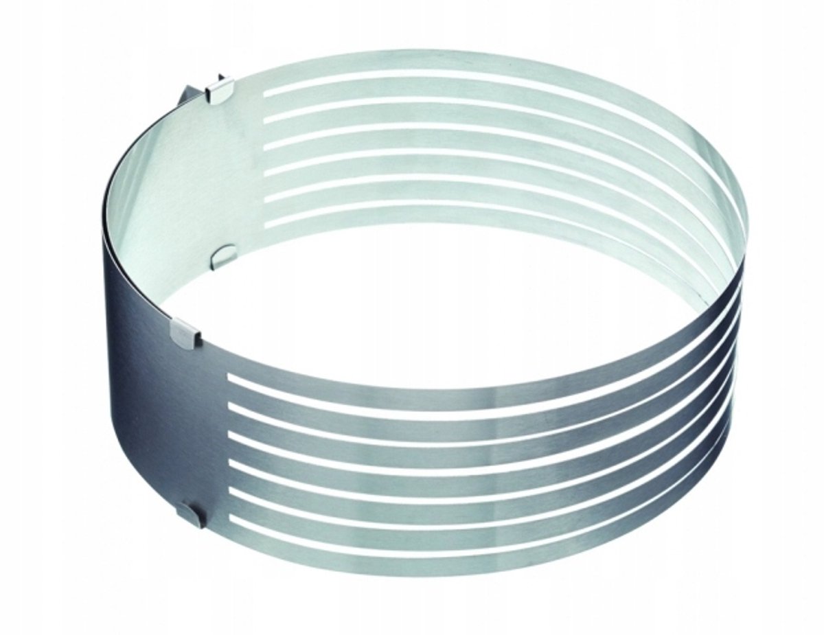 Verstelbare Taartring RVS 24-30 cm - Bakvorm voor Perfecte Taarten