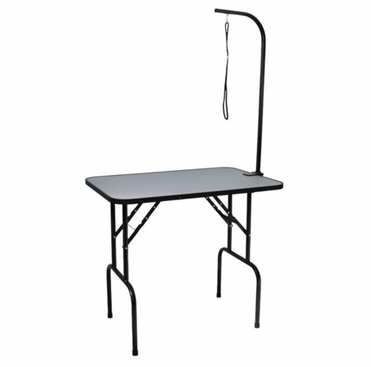 Trimtafel Met Trimarm - Extra Hoog - 81x46x80 cm - Met Trimlus - Voor Hond en Puppy - Hondenverzorging - Inklapbaar - Tot 40kg