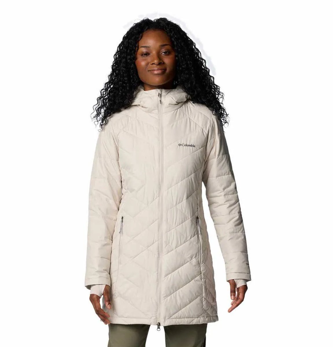 Columbia Heavenly™ Long Jas Beige XS Vrouw