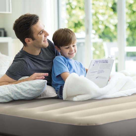 Intex Prime Comfort luchtbed - Queensize - 152 x 203 x 51 cm - Ingebouwde elektrische pomp van Intex — afbeelding 3