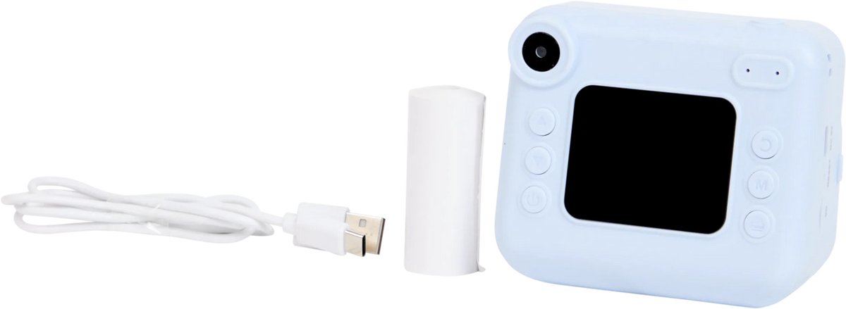 Camera Instant Print, 48 MP digitale camera met 2 rollen Camera Instant Print, 48 MP digitale camera met 2 rollen