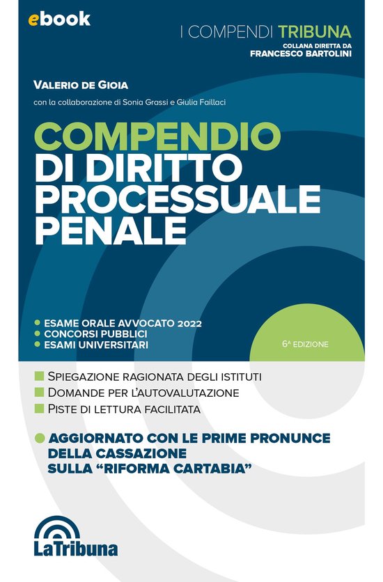 Compendio di diritto processuale penale - cover