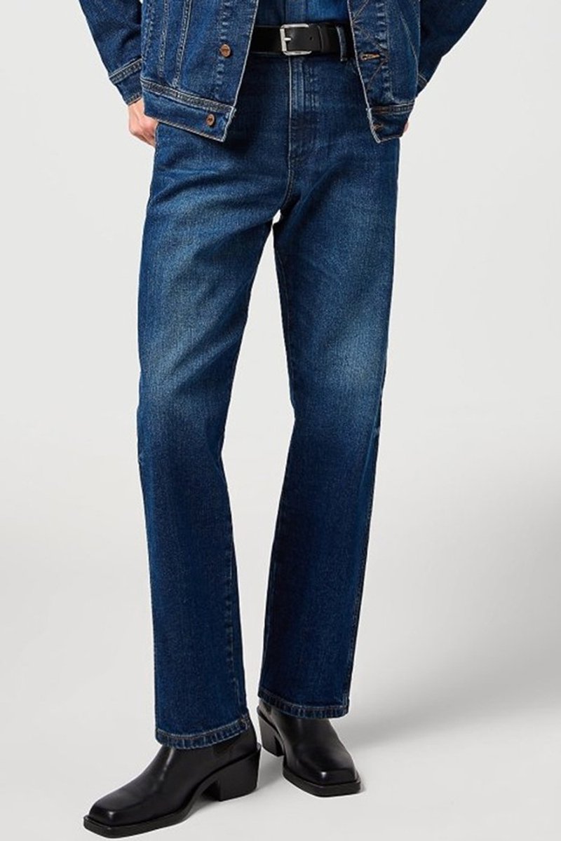 Wrangler Frontier Meadow Haze W32 X L34 Blauw