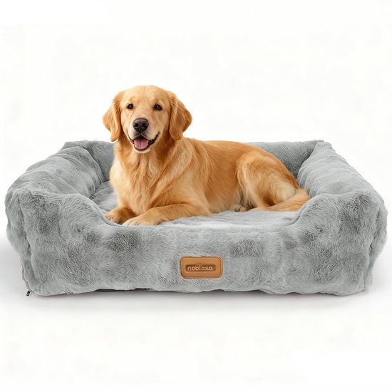 Nobleza Hondenmand - Hondenbed - 95x85x20 cm - XL - Grijs