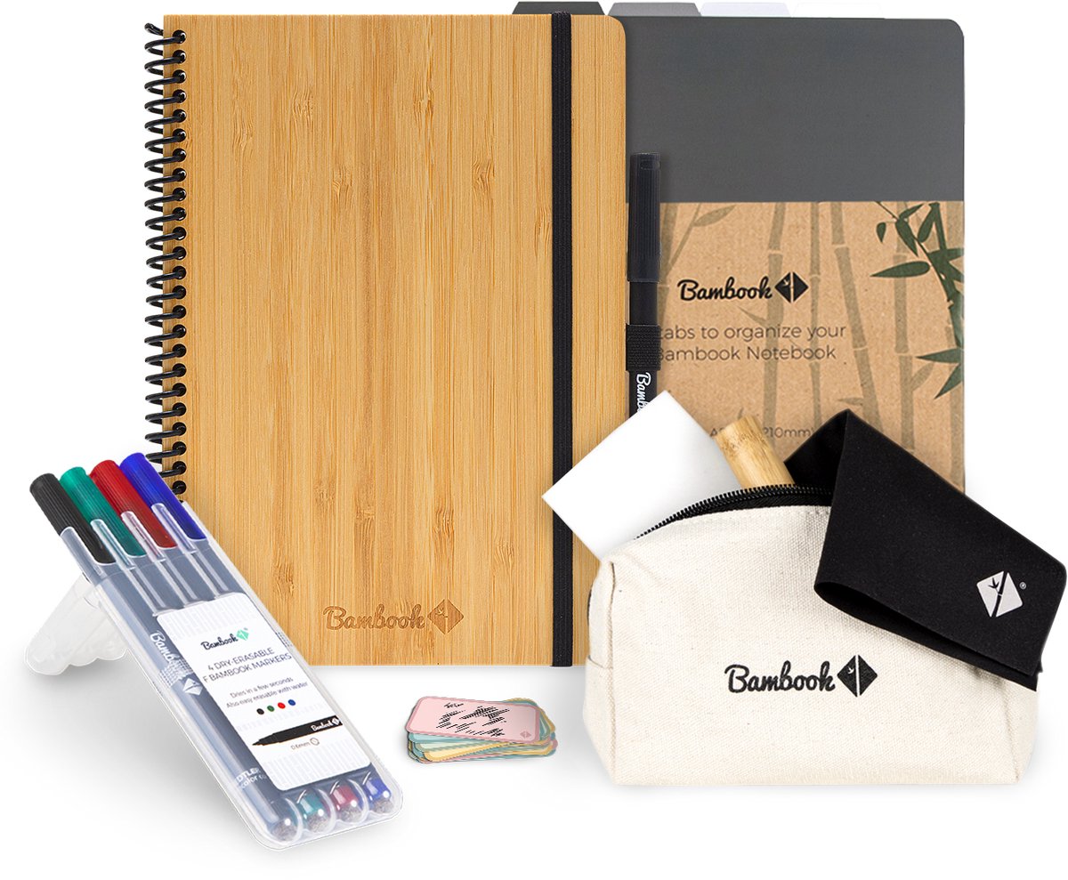 Bambook Complete Bundle - Classic A5 Hardcover - Gelinieerd