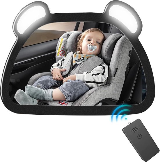 Adyloo 360° Baby Autospiegel Rückspiegel - 100% Bruchsicherer