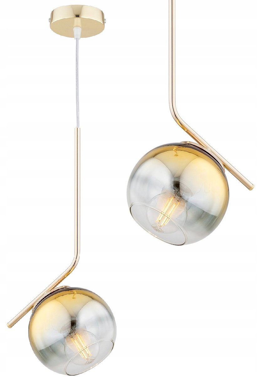 Gouden Plafondlamp Astra LED E27 - Stijlvolle Hanglamp