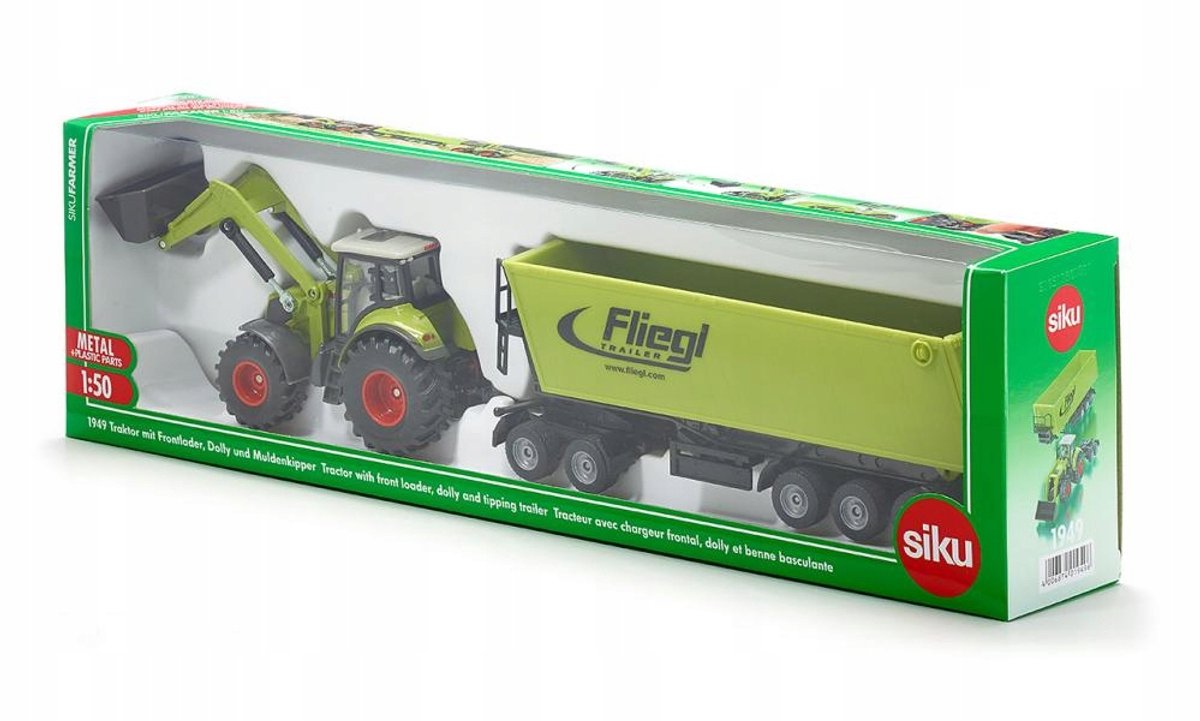 Stevige Speeltrekkerset met Aanhanger voor Jongens