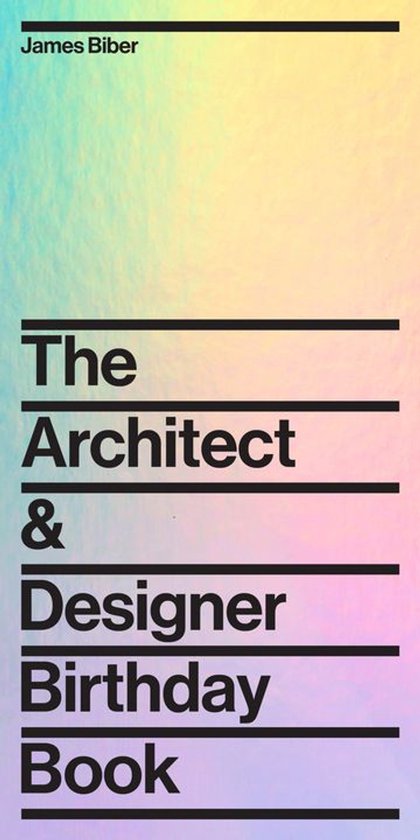 The Architect and Designer Birthday Book - cover