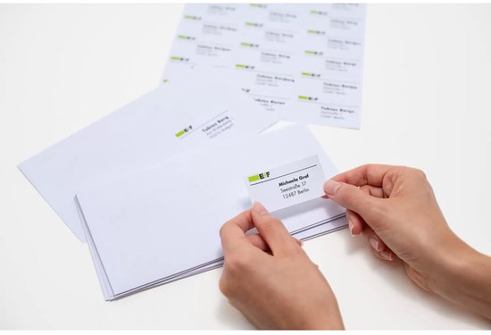 HERMA Vielzwecketiketten helderrood 20x50 mm Papier 360 St.