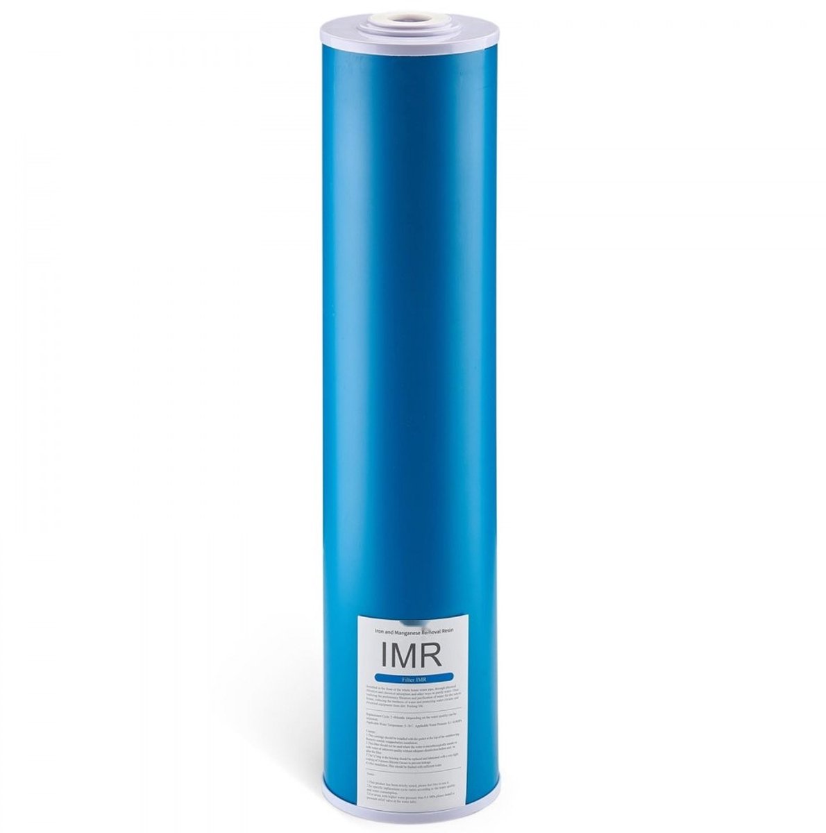 Waterfilter Vervangpatroon - Filtercartridge voor 3-traps Waterfiltersysteem - IJzer- en Mangaanreductie - Vermindert Chloor - Verbetert Smaak en Geur - Afmeting 11,5 x 50,7 cm