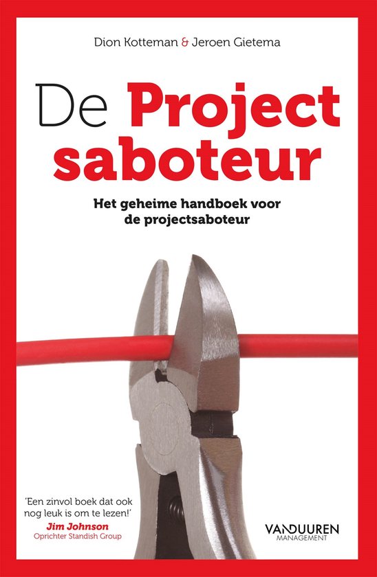 De projectsaboteur - cover