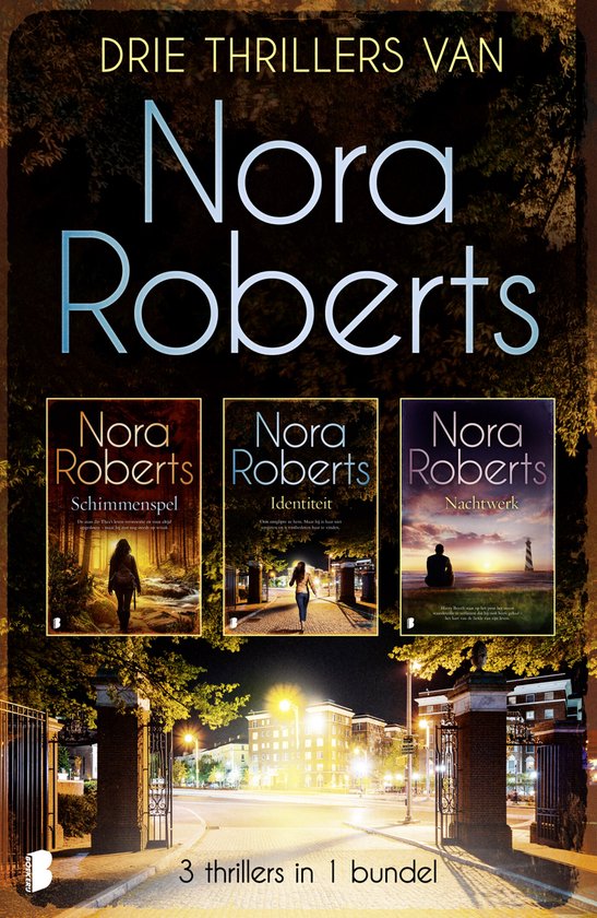 Drie thrillers van Nora Roberts - cover