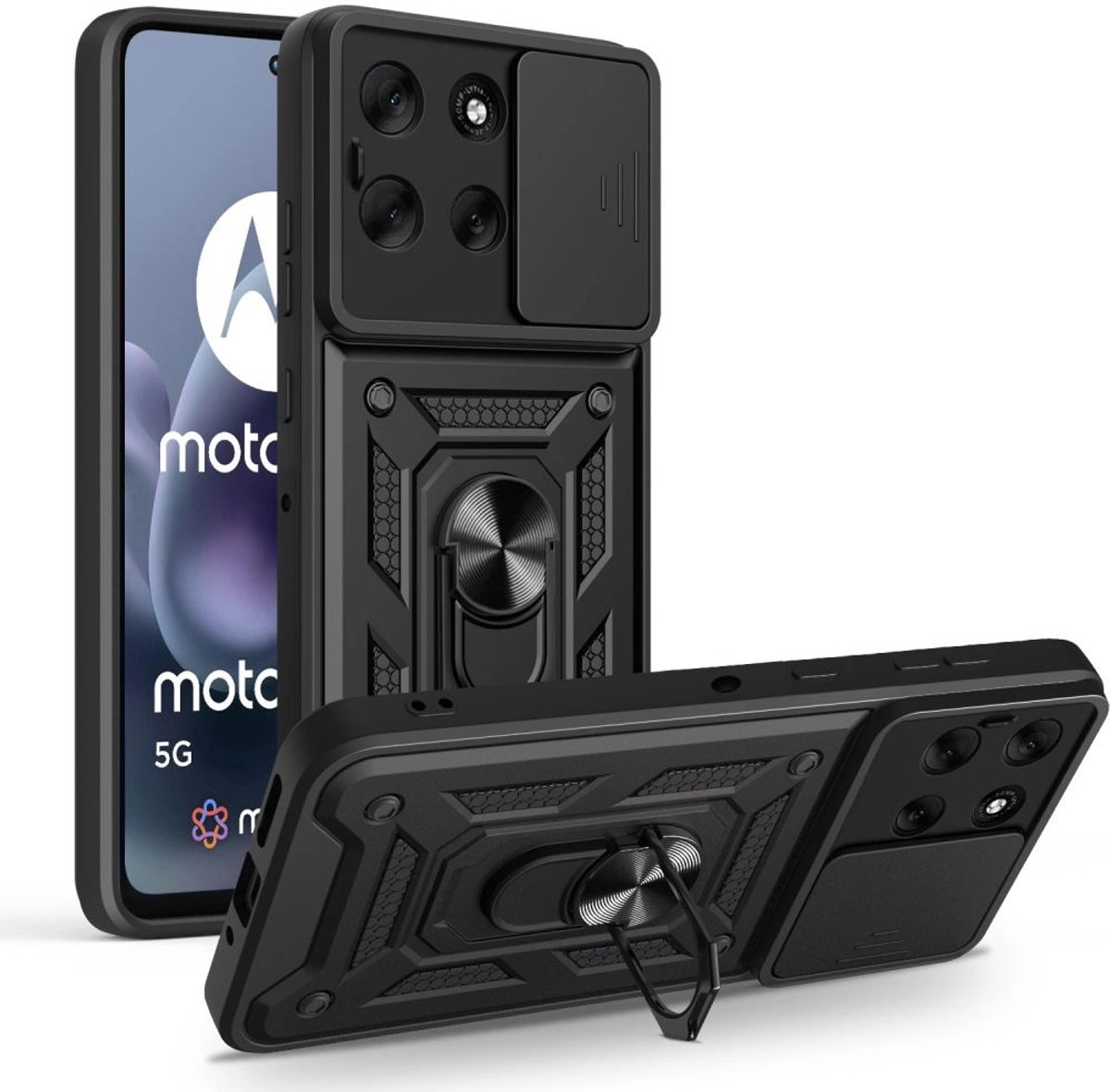Tech-Protect Camshield Pro Hoesje Voor Motorola Moto G86 5G Bescherming