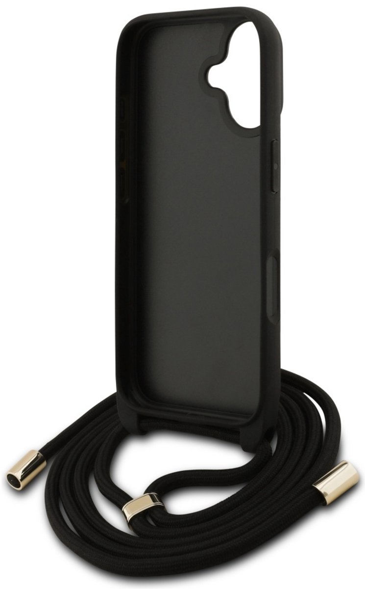 Guess Back Cover - iPhone 17 - Bruin - Crossbody Koord - Valbescherming