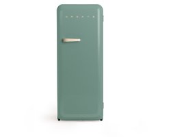 CREATE - Koelkast in retrostijl - Sage - Handvat Zand - FRIDGE RETRO 281L