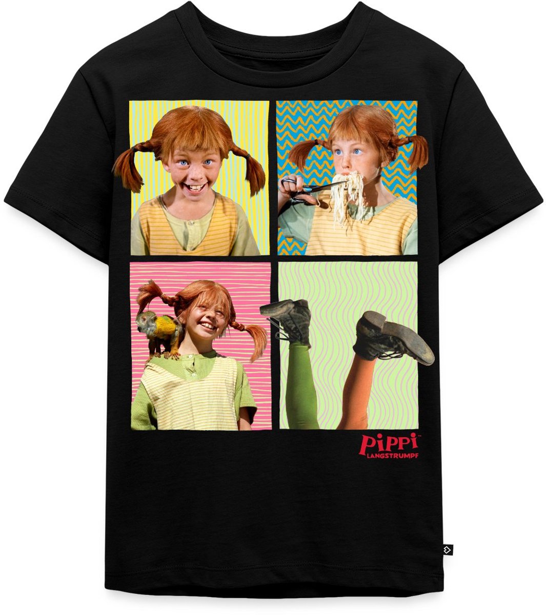 Pippi Langkous Portretten Van Pippi Premium T Shirt Kinderen