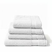 Dreamers Den - Handoekken - Handdoekset Egyptisch Katoen 600 GSM – Wit – 4-delige set - 30x30, 50x100, 70x140, 100x150 cm