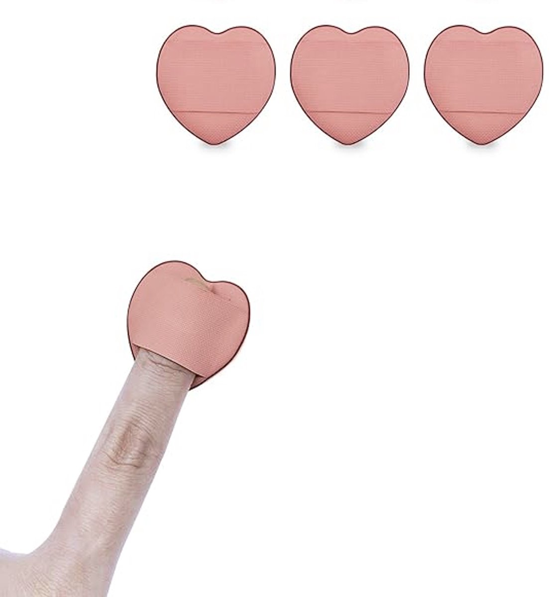 GEAR3000® mini make up spons hart - powder puff - make-up sponsje - voor foundation - poeder - roze - 3 stuks