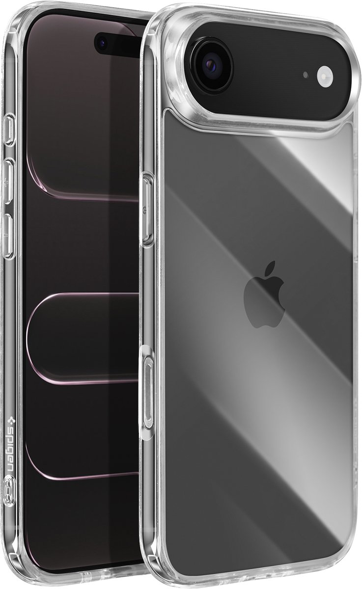 Spigen Ultra Hybride Hoesje Voor Iphone 17 Air Met Heldere Coating Bescherming