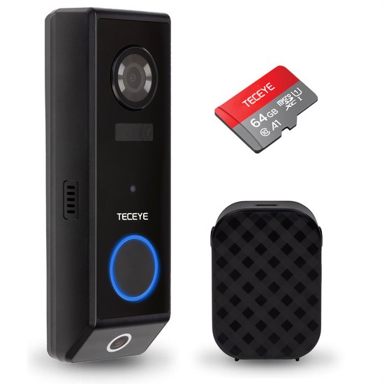 TECEYE Videodeurbel met Camera 2K Ultra (EAN: ...6423) - TECEYE - €130,00