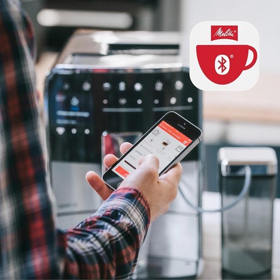 Melitta Barista Smart online T volautomatische Espressomachine F831-101 zilver