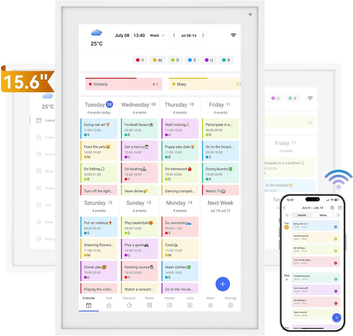 Blackview TABWEE P15 Digitale Fotolijst met WIFI en - Blackview - €199,00