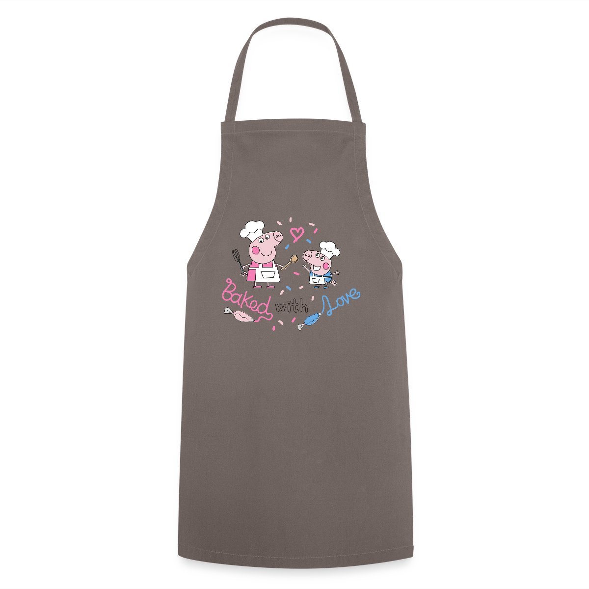 Peppa Pig Design Baked With Love Keukenschort