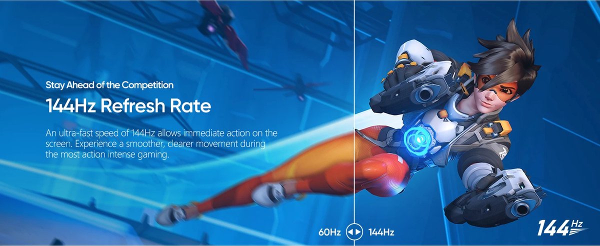 Portable 16,1 Inch Gaming Monitor 144Hz Full HD IPS - afbeelding 3