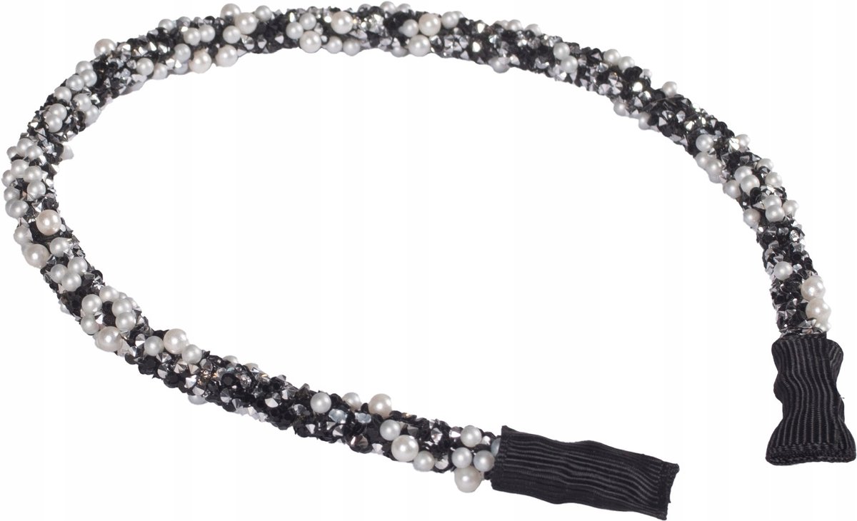 Top Choice Haarband met Kristallen en Parels - Elegant & Glanzend