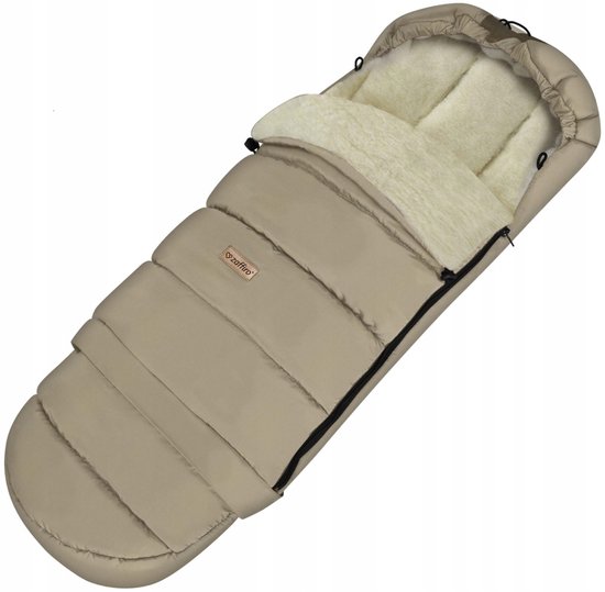 Zaffiro Nordico Babyslaapzak Wol 87-107cm Beige — afbeelding 2