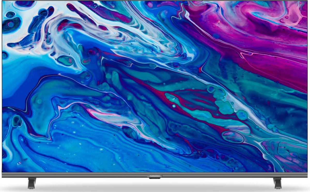 Tornado 32EA3300X – 32 inch HD Google TV – Frameloos design – Met Chromecast & spraakbesturing - Tornado - €155,00