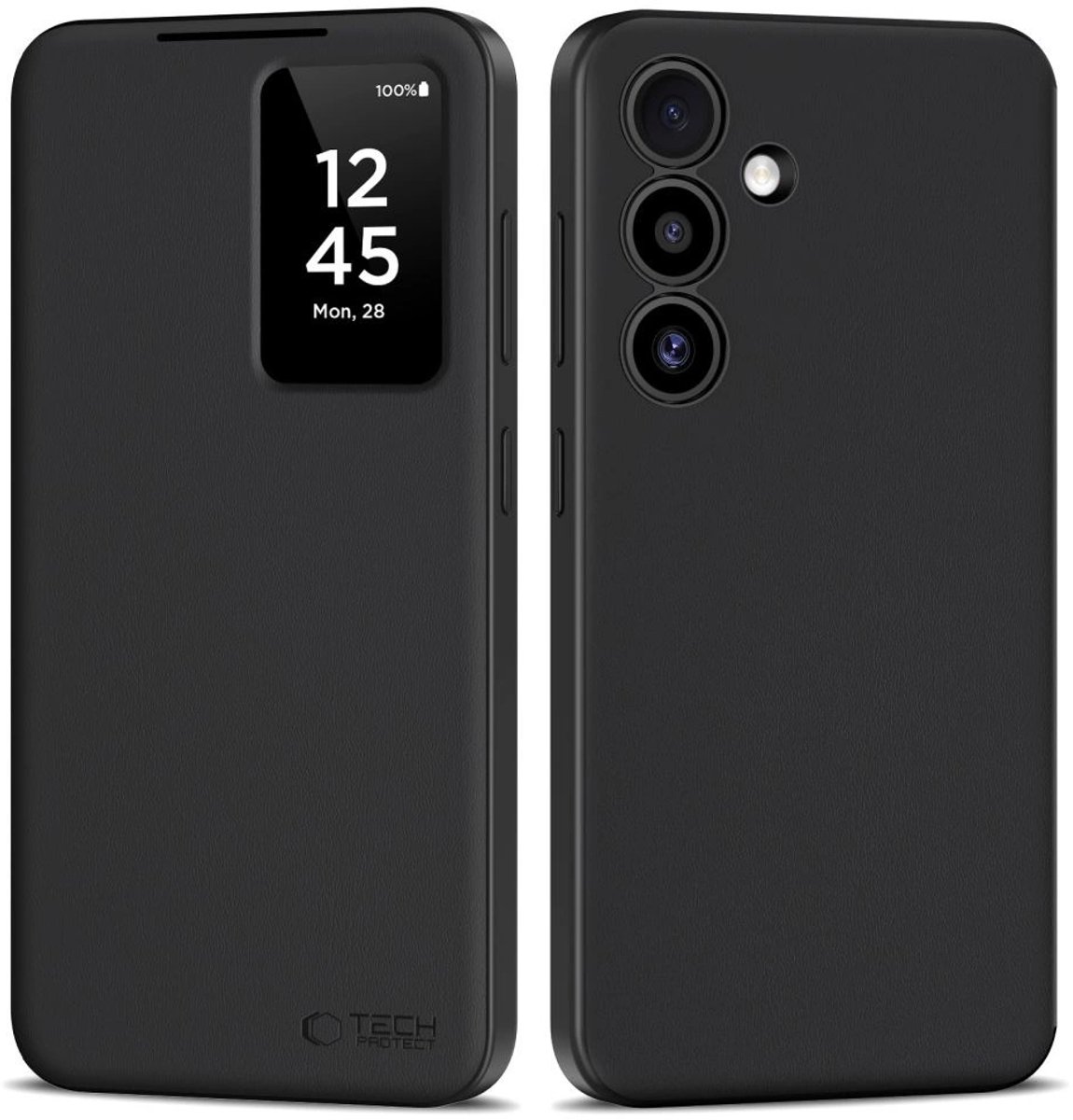 Tech-Protect Smart Wallet Case Voor Samsung Galaxy S25 Bescherming Met Functie