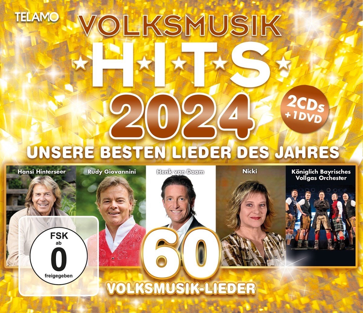 Various Artists - Volksmusik Hits 2024 (DVD)