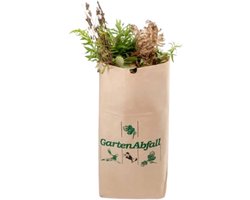 BioMat - Composteerbare Papieren GFT Vuilniszak 80 liter - 25 Stuks - EN13432 - OK Gecertificeerd - Kraftpapier 2-Laags - Extra stevig