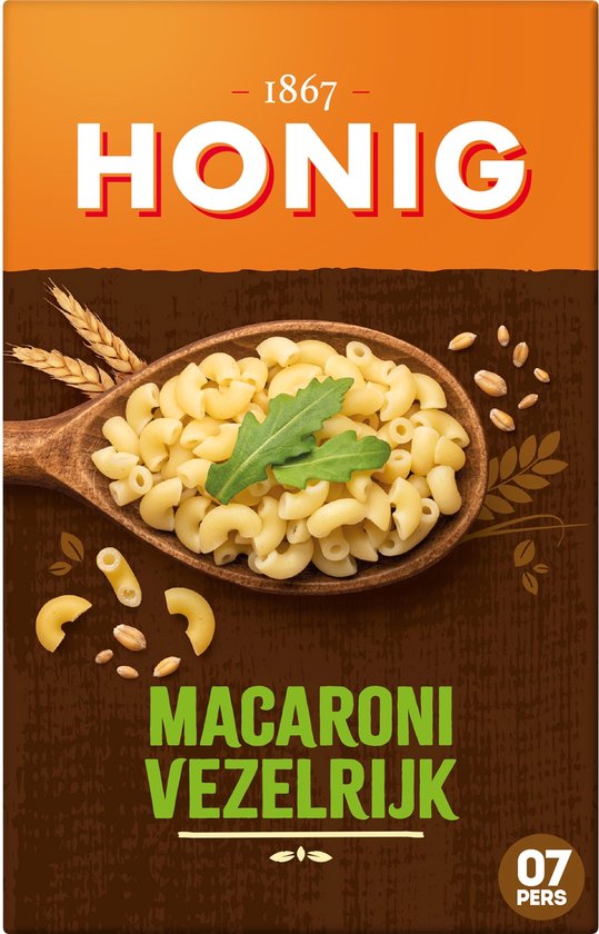 Honig Macaroni Vezelrijk