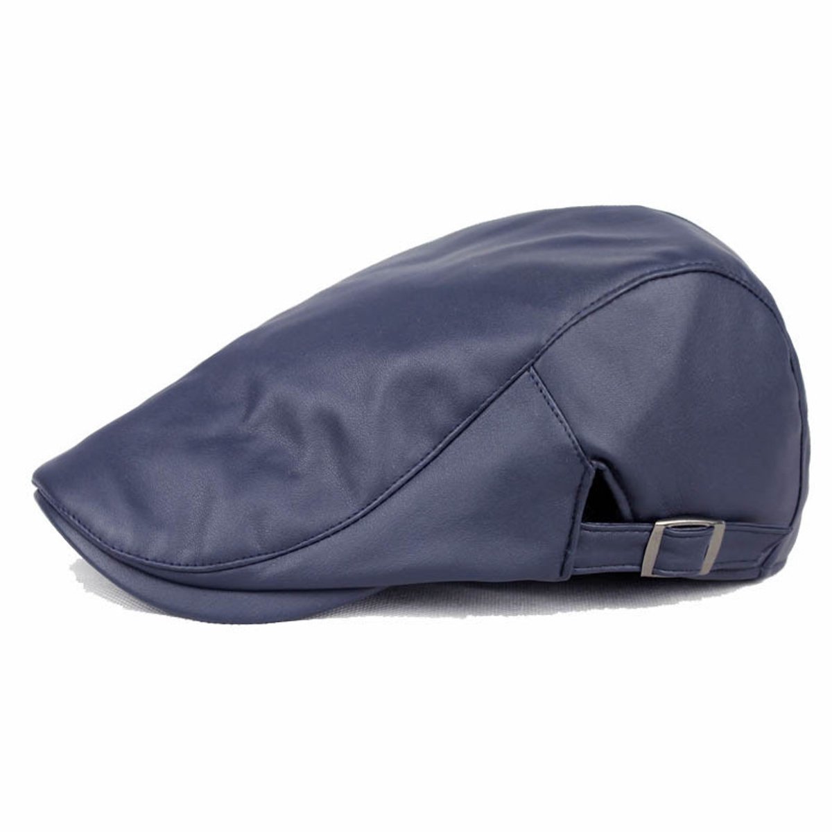 Britse retro effen baret, unisex, lente, herfst en winter casual platte pet