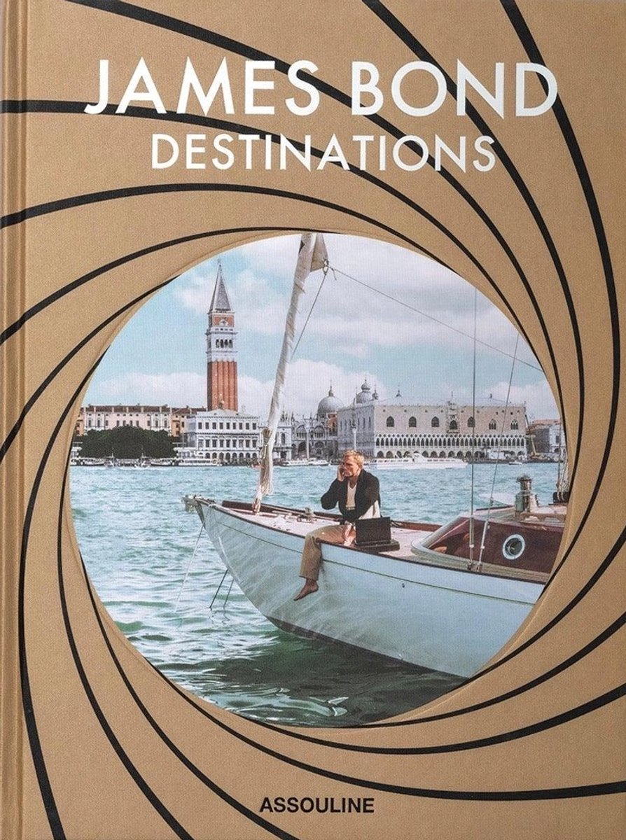 Omslag van Assouline – James Bond Destinations – Luxe Coffee Table Book – 007 Collectors Edition – Engels – Hardcover – 328 pagina’s