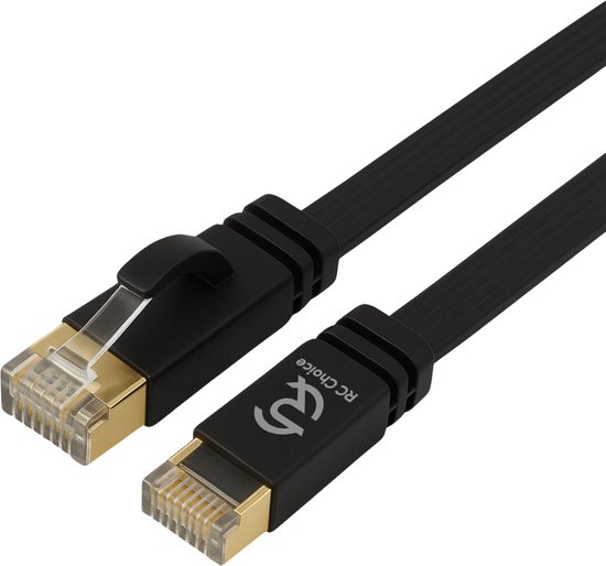 CAT8 Câble Ethernet 5M, 40Gbps-2000Mhz Haut Débit Gigabit RJ45 LAN
